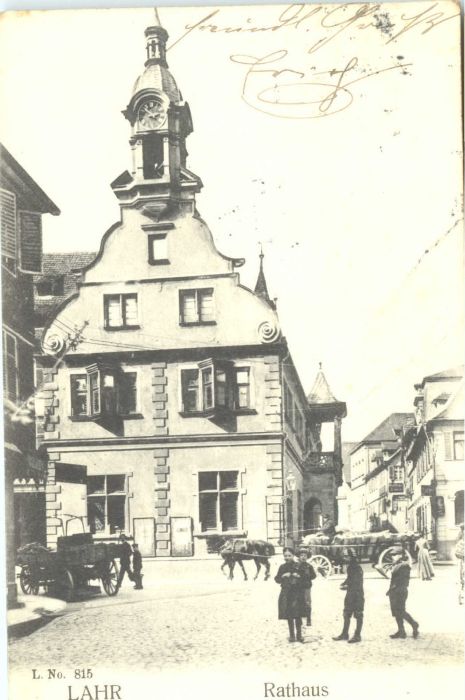 Lahr Schwarzwald Lahr Rathaus