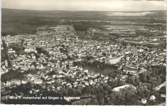 Singen Hohentwiel Fliegeraufnahme