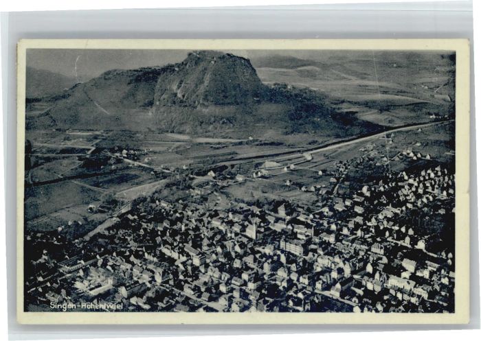 Singen Hohentwiel Fliegeraufnahme