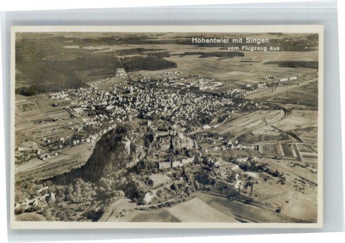 Singen Hohentwiel Fliegeraufnahme