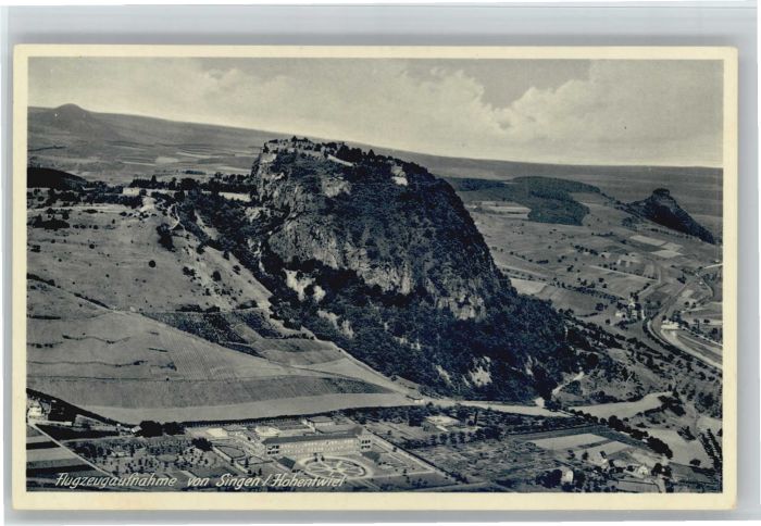 Singen Hohentwiel Fliegeraufnahme