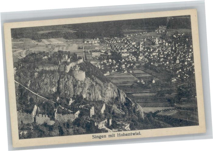 Singen Hohentwiel Fliegeraufnahme