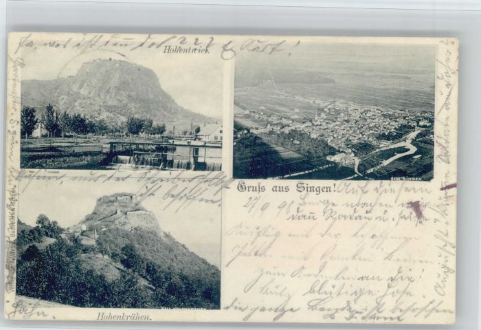 Singen Hohentwiel Hohenkrähen