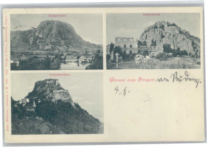 Singen Hohentwiel Hohenkrähen