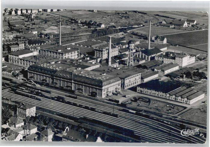 Singen Hohentwiel Fliegeraufnahme Maggi Werke