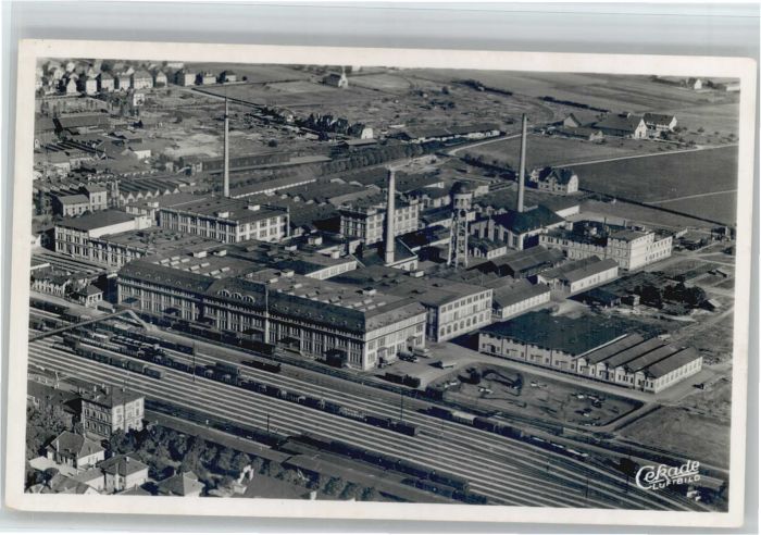 Singen Hohentwiel Fliegeraufnahme Maggi Werke