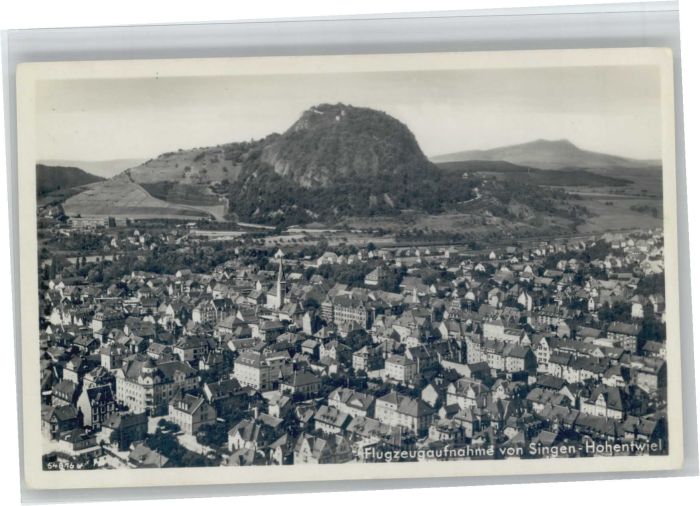 Singen Hohentwiel Fliegeraufnahme