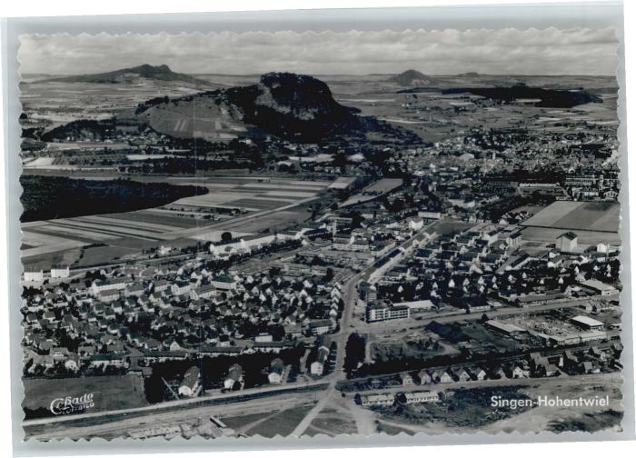 Singen Hohentwiel Fliegeraufnahme