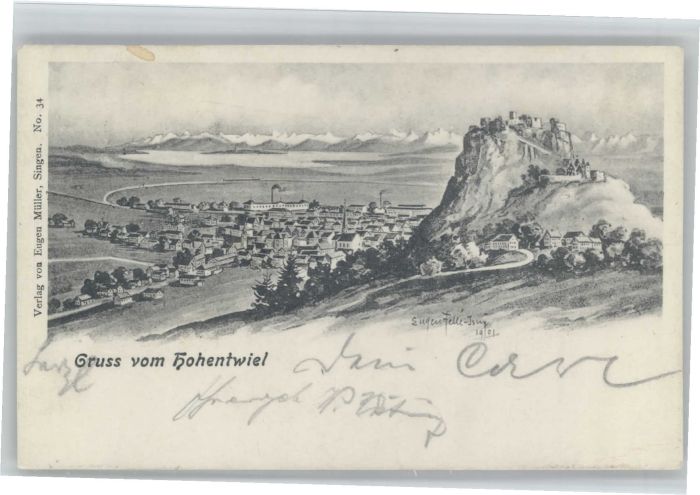 Singen Hohentwiel Künstler Eugen Felle