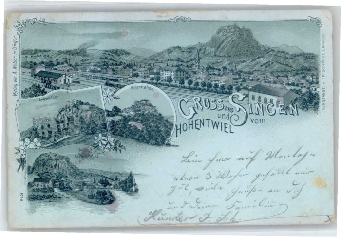 Singen Hohentwiel Hohenkrähen Eugensthor