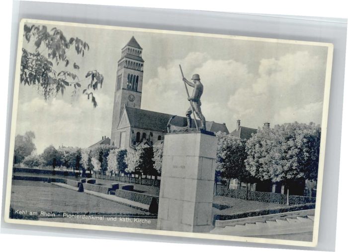 Kehl Pionier Denkmal Kirche