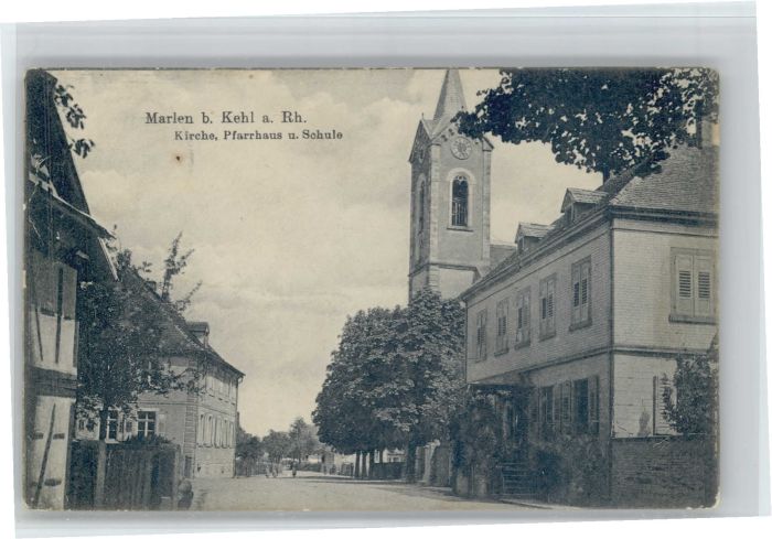 Marlen Klebestellen Rückseitig Pfarrhaus Schul