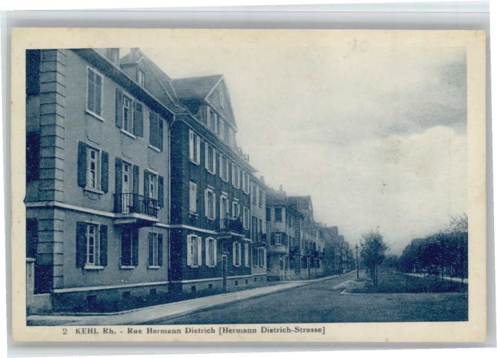 Kehl Rue Hermann Dietrich