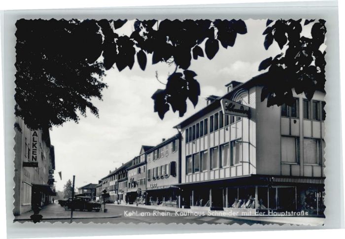 Kehl Kaufhaus Schneider Hauptstrasse