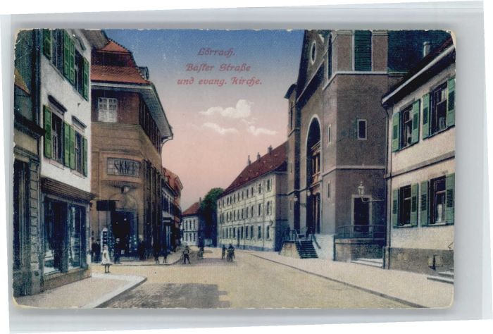 Loerrach aslerstrasse Kirche