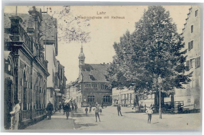Lahr Schwarzwald Lahr Friedrichstrasse Rathaus