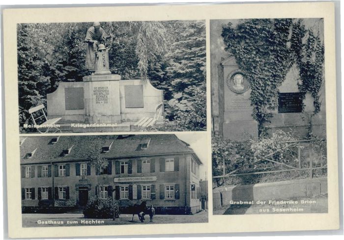 Meissenheim Baden Meissenheim Gasthaus Zum Hechten Grabma