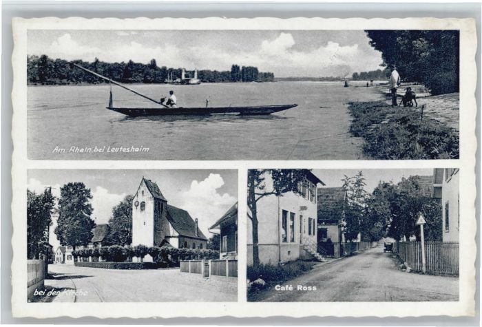 Leutesheim Kirche Cafe Ross