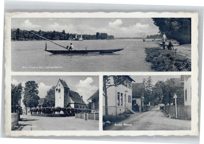 Leutesheim Kirche Cafe Ross