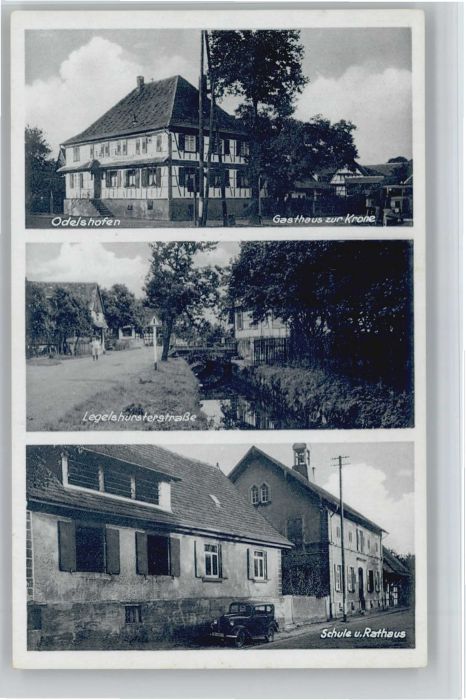 Odelshofen Gasthaus Zur Krone Legelshursterstrasse