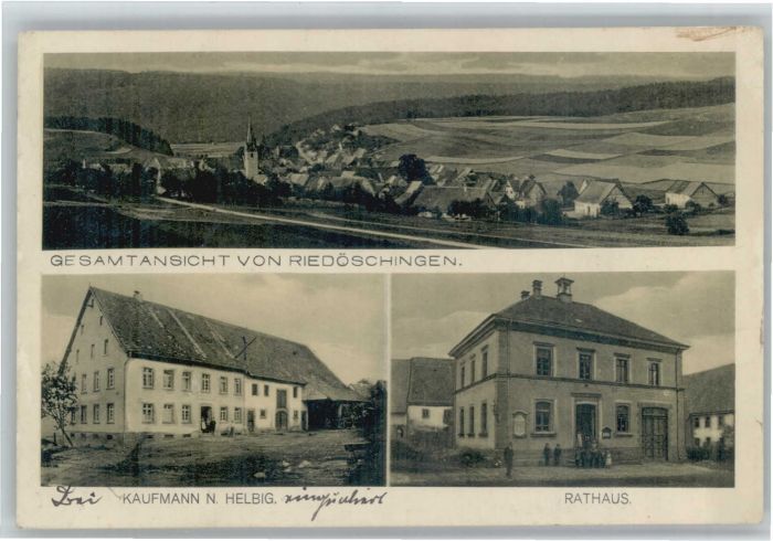 Riedoeschingen aufmann Helbig Rathaus