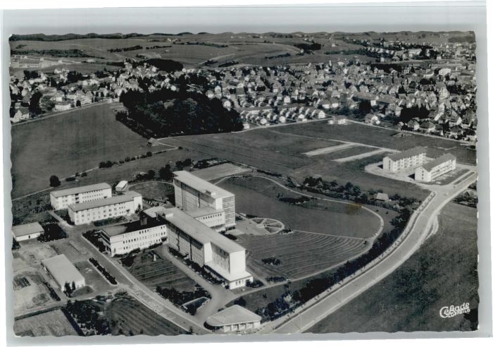 Villingen-Schwenningen Fliegeraufnahme Krankenhaus