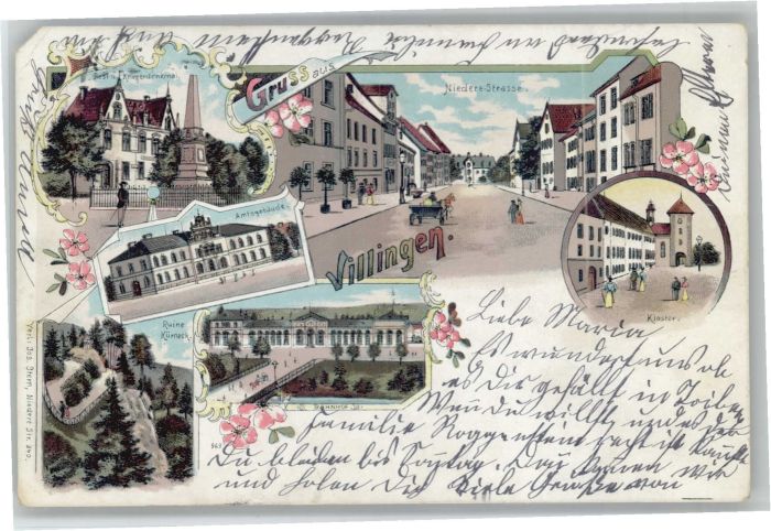 Villingen-Schwenningen Amtsgebäude Niedere Strasse Kloster