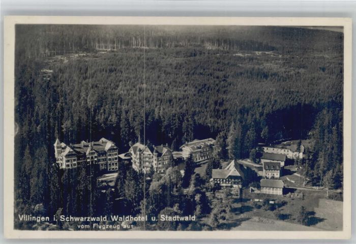 Villingen-Schwenningen Fliegeraufnahme Waldhotel