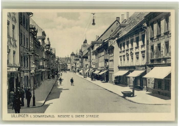 Villingen-Schwenningen Niedere Strasse Obere Strasse