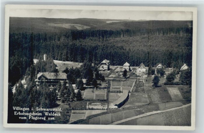 Villingen-Schwenningen Fliegeraufnahme Erholungsheim Waldeck