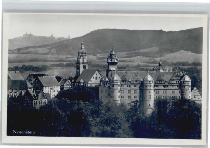 Neuenstein Wuerttemberg Neuenstein Schloss