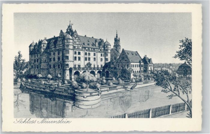 Neuenstein Wuerttemberg Neuenstein Schloss