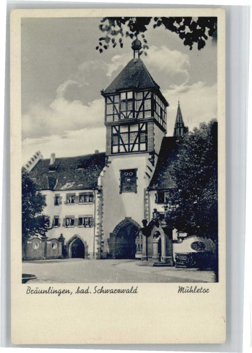 Braeunlingen ühlentor *