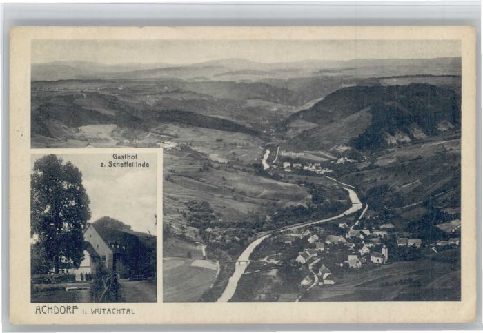 Achdorf Blumberg Achdorf Villingen Gasthof zum Scheffell