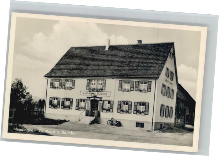Neudingen Donaueschingen BW Gasthaus zum Bahnhof