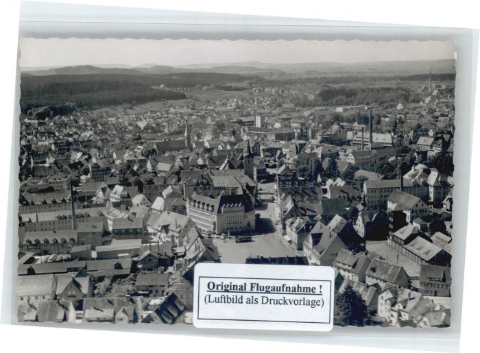 Villingen-Schwenningen Fliegeraufnahme