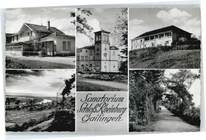 Gailingen Sanatorium Schloss Rheinburg
