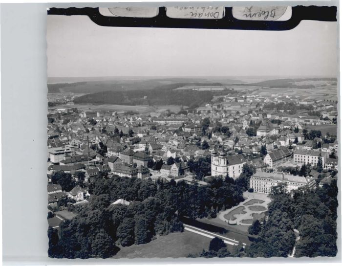 Donaueschingen BW Fliegeraufnahme