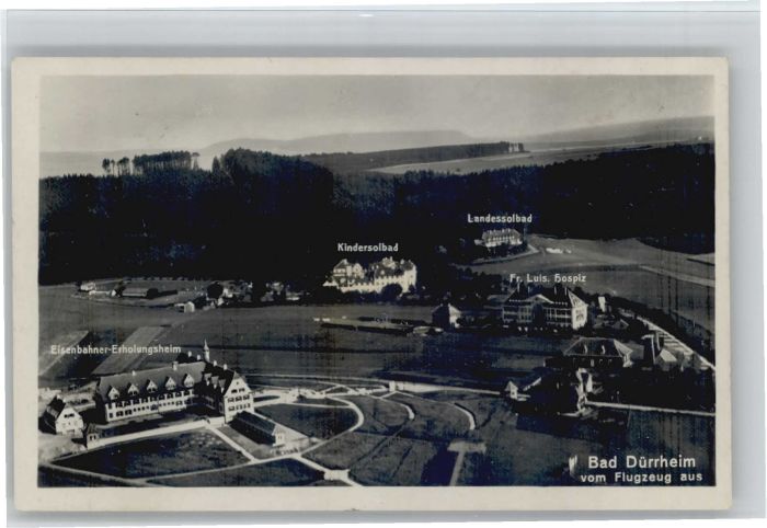 Bad Duerrheim isenbahner-Erholungsheim Kindersolbad F