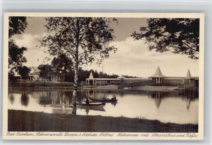 Bad Duerrheim alinensee Bad Cafe