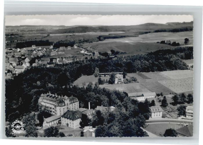 Bad Duerrheim urheim Sanatorium Fliegeraufnahme