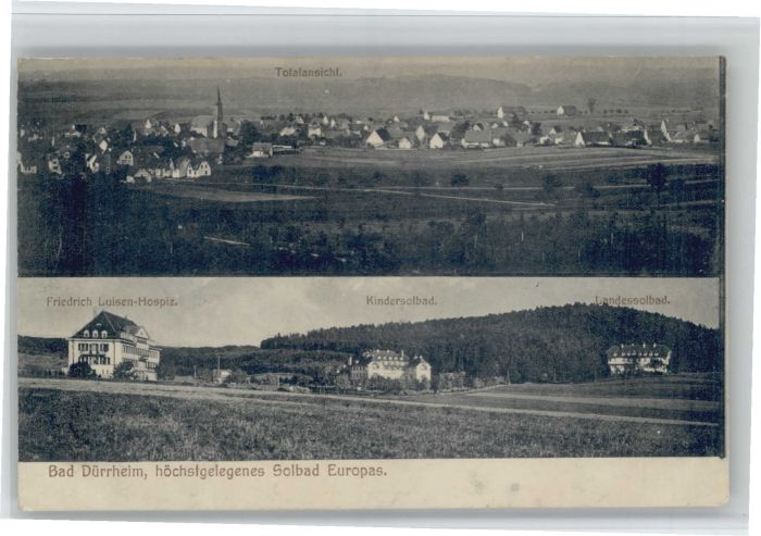 Bad Duerrheim riedrich-Luisen-Hospiz Kindersolbad