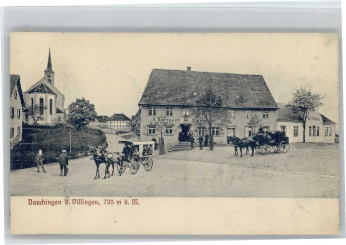 Dauchingen Gasthaus zur Germania