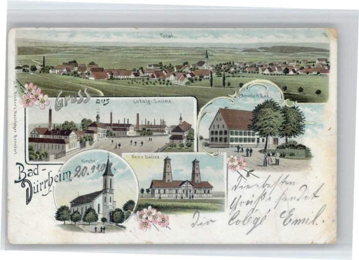 Bad Duerrheim udwig Saline Amalien Bad