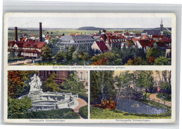 Bad Duerrheim onauquelle Neckarquelle