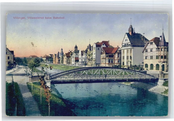 Villingen-Schwenningen Villingen Villenviertel Bahnhof
