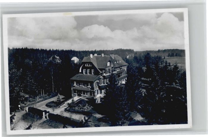 Unterkirnach Dr. Becks Kneipp Sanatorium Waldeck