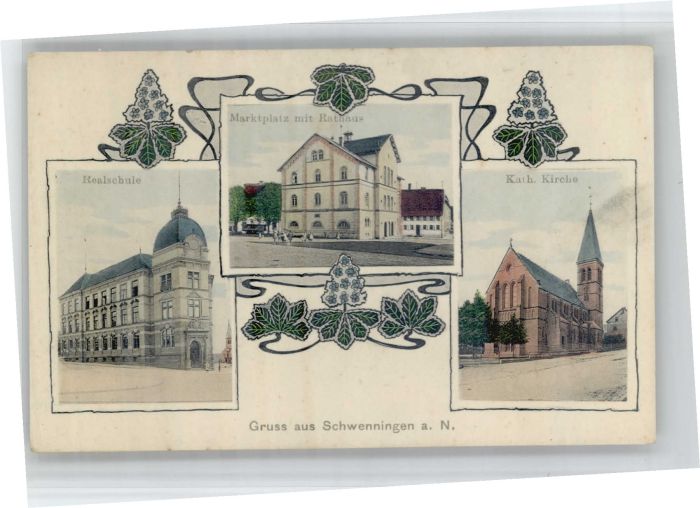 Villingen-Schwenningen Realschule Marktplatz Rathaus