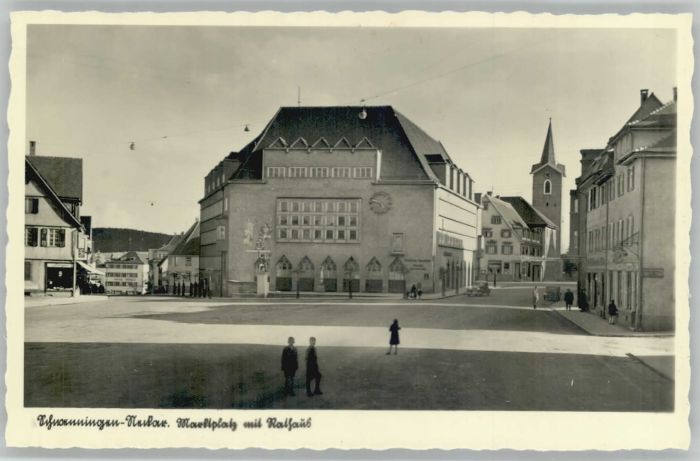 Villingen-Schwenningen Marktplatz Rathaus