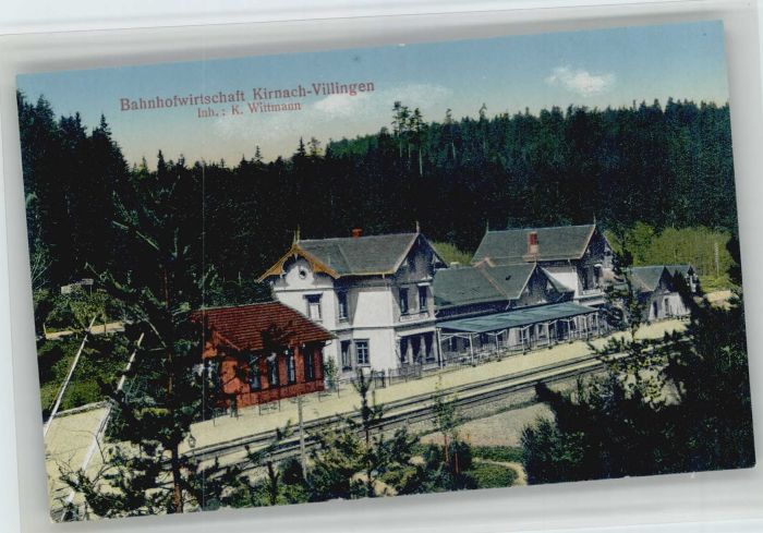 Villingen-Schwenningen Villingen Bahnhofwirtschaft Kirnach